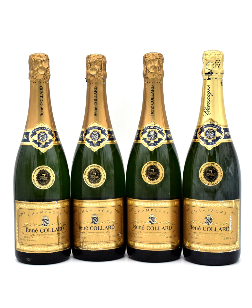 1985 Rene Collard Cuvee Reservee Brut Champagne bottle