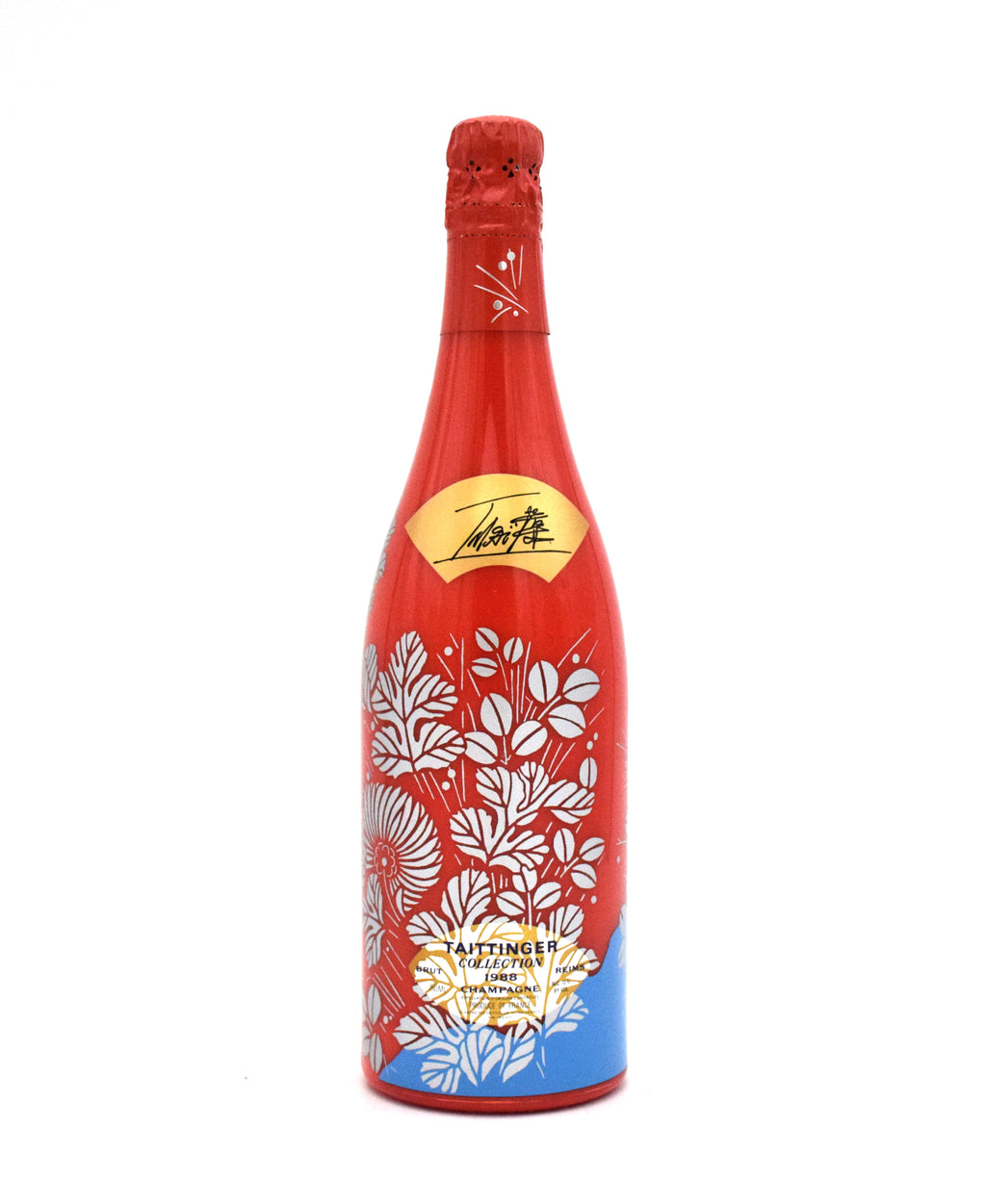 1988 Taittinger Collection 'Toshimitsu Imai' Champagne bottle