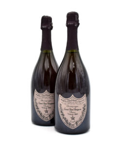 1990 Dom Perignon Rose Champagne bottle