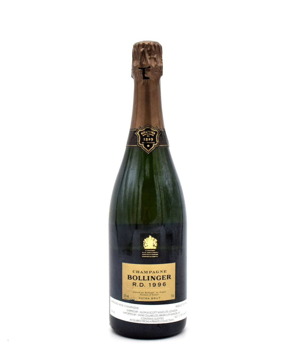 1996 Bollinger R.D. Extra Brut Champagne by FineLiquors