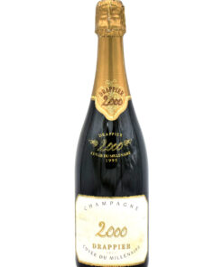 2000 Drappier Cuvee du Millenaire Brut champagne bottle