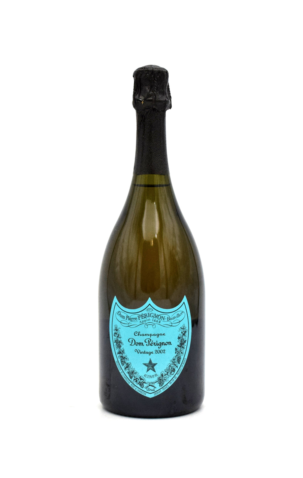 2002 Dom Perignon Andy Warhol Tribute Collection Champagne bottle