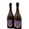 2004 Dom Perignon Rose champagne bottle