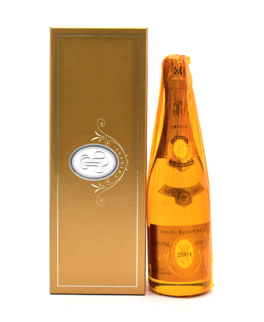 2004 Louis Roederer Cristal Millesime Brut Champagne with Gift Box