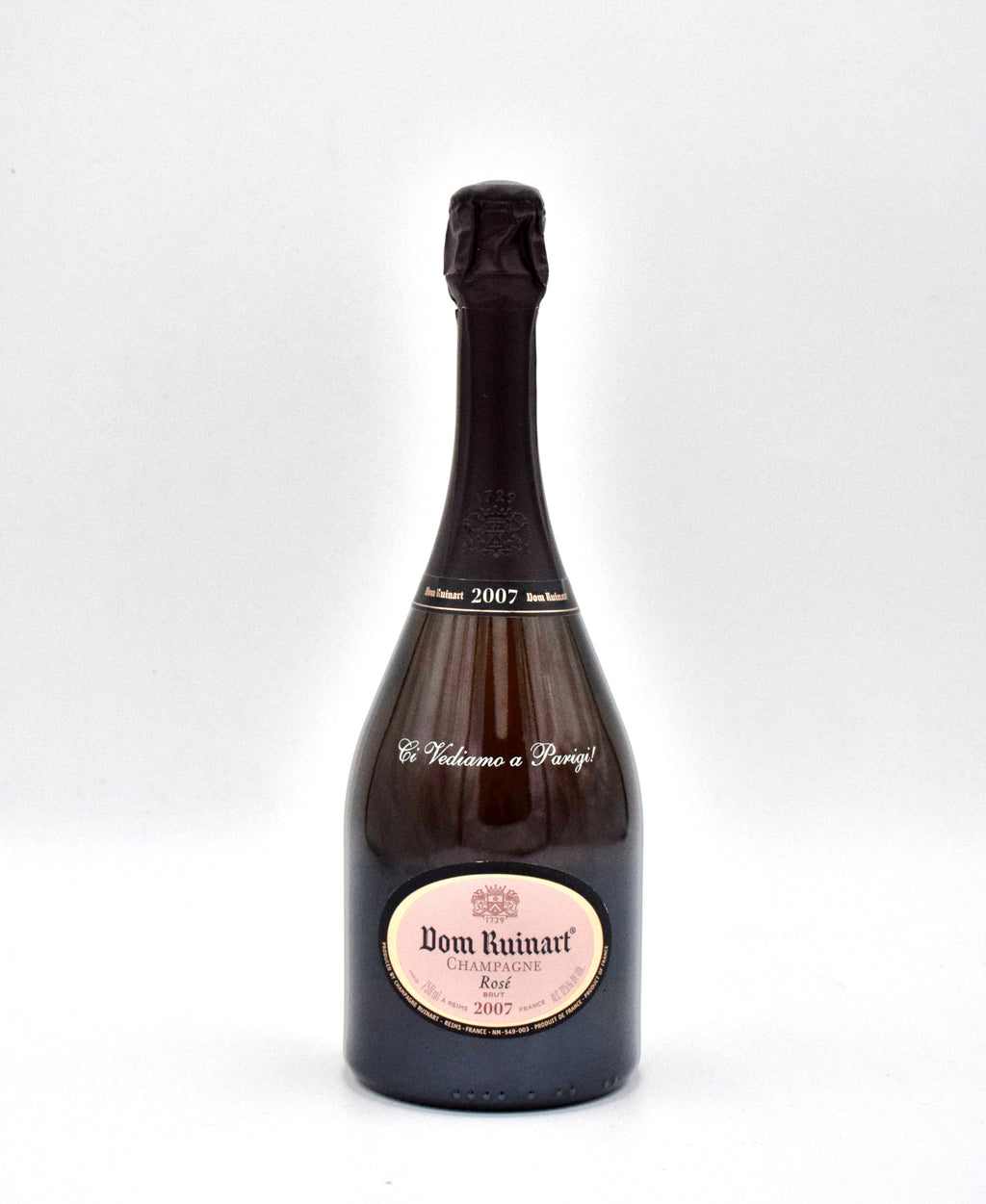 2007 Dom Ruinart Rose Millesime Champagne Bottle