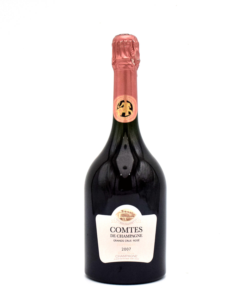 2007 Taittinger Comtes de Champagne Brut Rose bottle