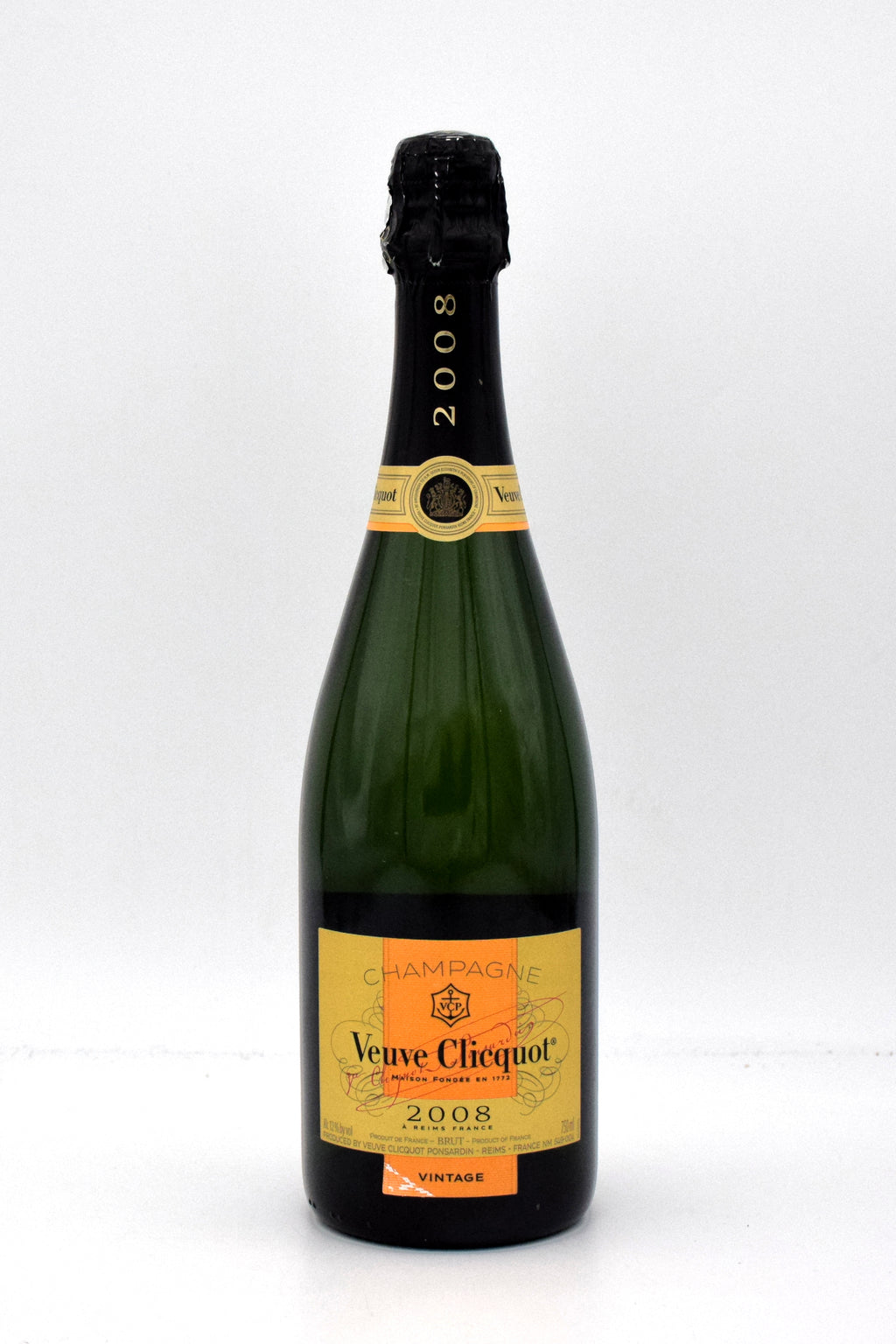 2008 Veuve Clicquot Ponsardin Vintage Brut Champagne
