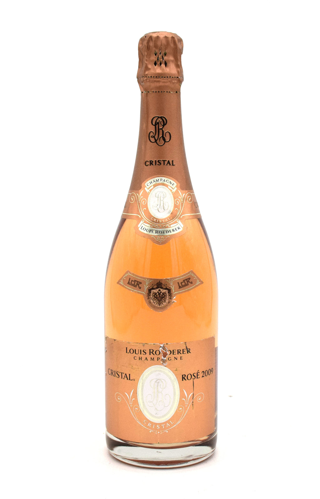 2009 Louis Roederer Cristal Brut Rose Millesime (No Box) (Scuffed Label)