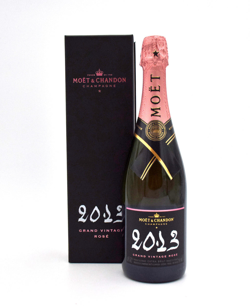 2013 Moet & Chandon Brut Rose Grand Vintage Champagne with Gift Box