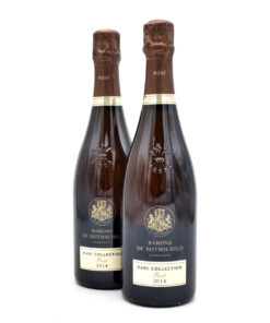 2014 Barons de Rothschild Rare Collection Rose Champagne bottle