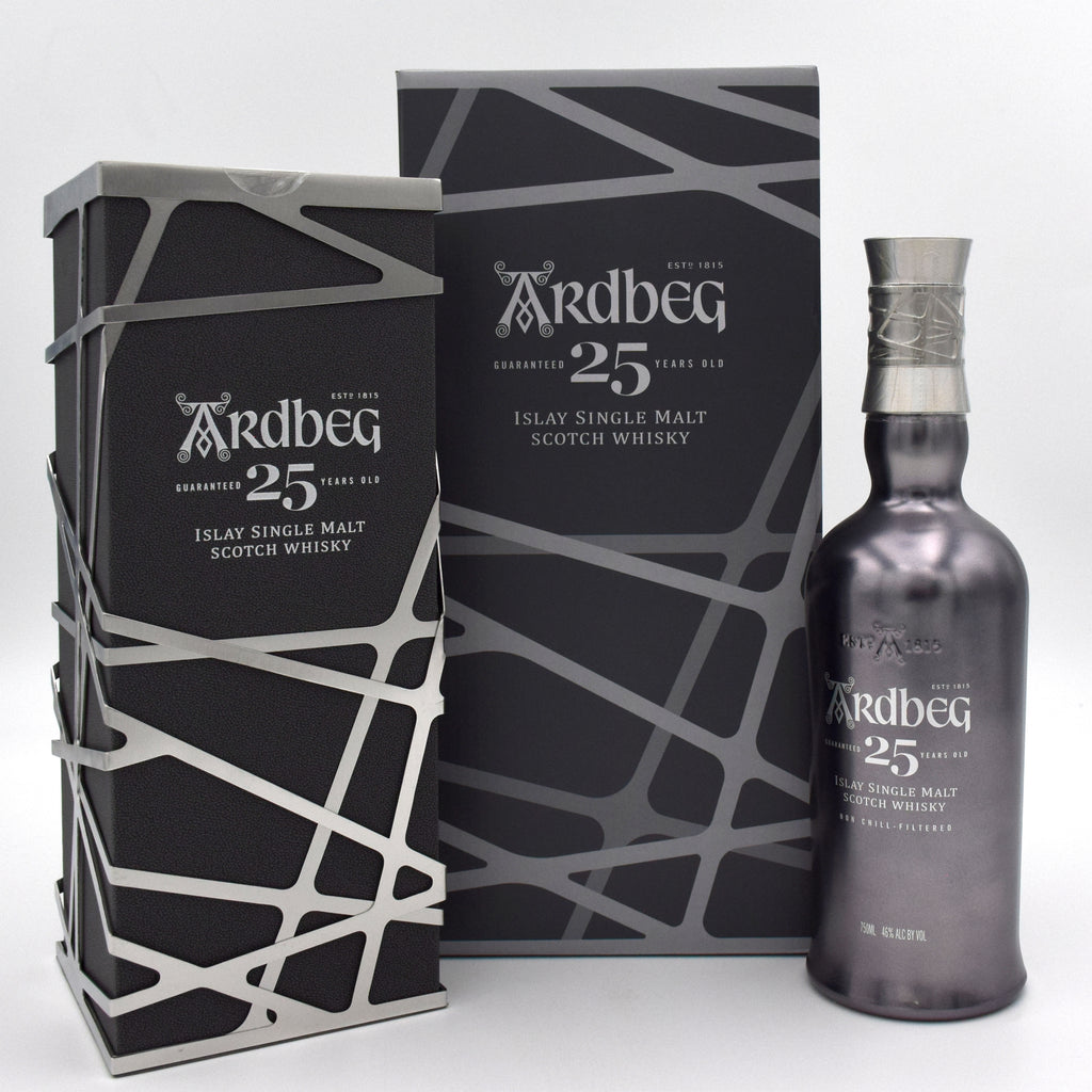 Ardbeg 25 Year Scotch Whisky bottle