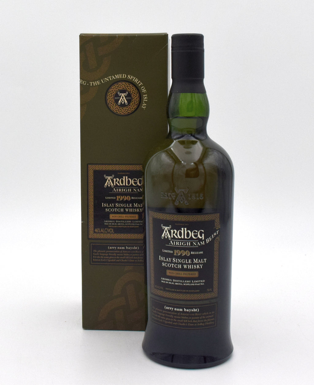 Ardbeg Airigh Nam Beist 1990 Scotch Whisky