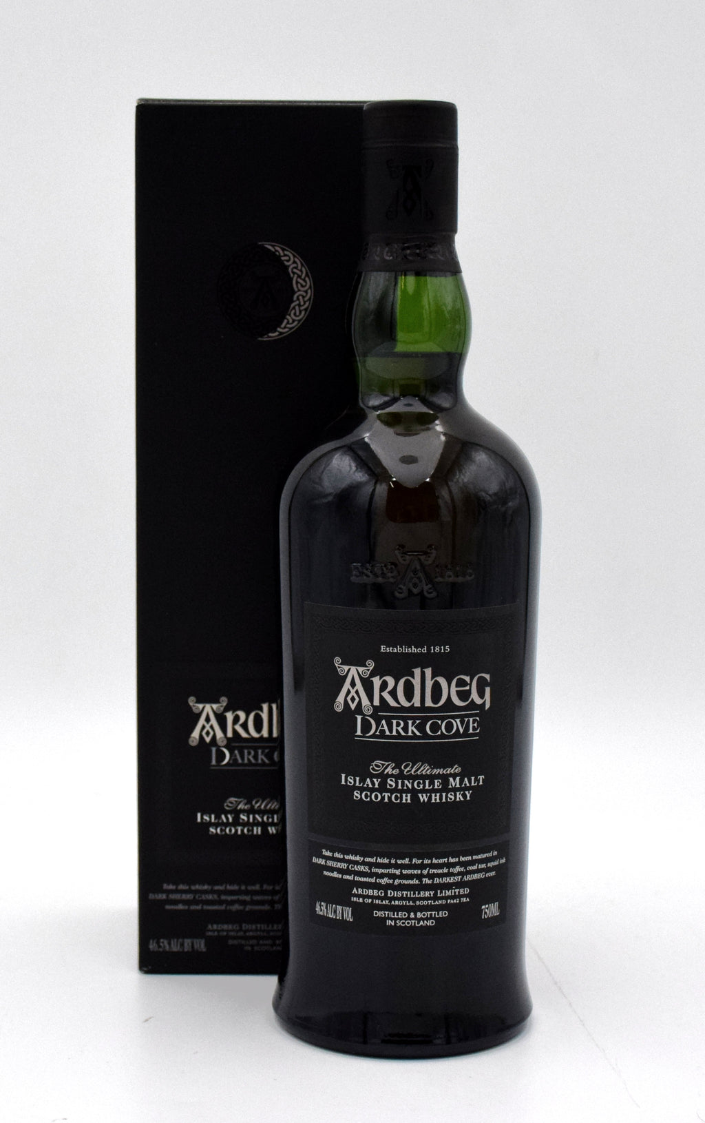 Ardbeg Dark Cove Islay Single Malt Scotch bottle