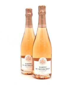 Barons de Rothschild Rose sparkling wine bottle