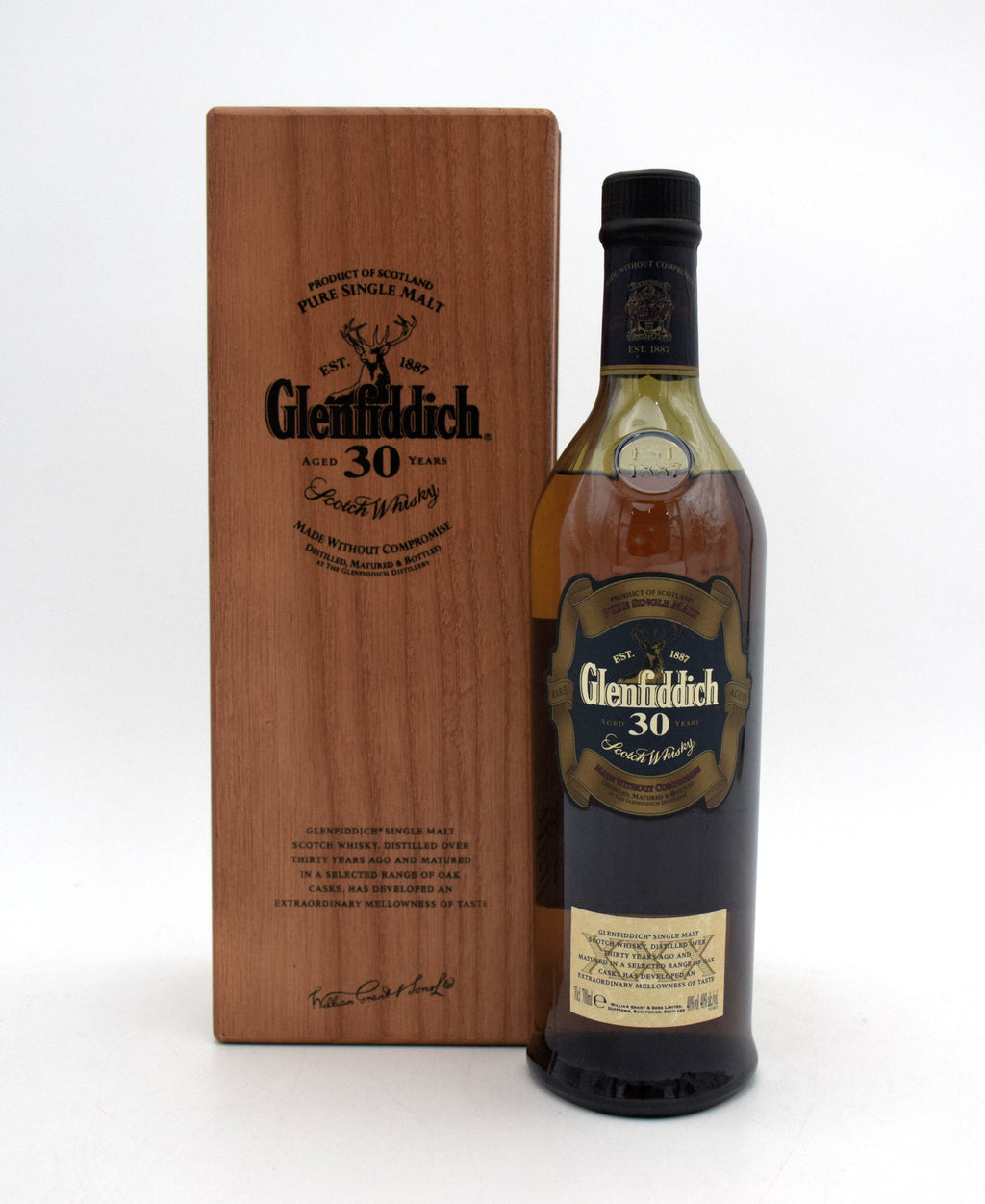 Glenfiddich 30 Year Single Malt Scotch (Older Bottling) by FineLiquors