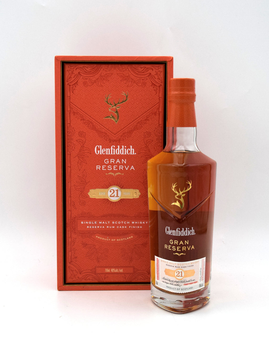 Glenfiddich Gran Reserva Caribbean Rum Cask 21 Year Old Single Malt Scotch