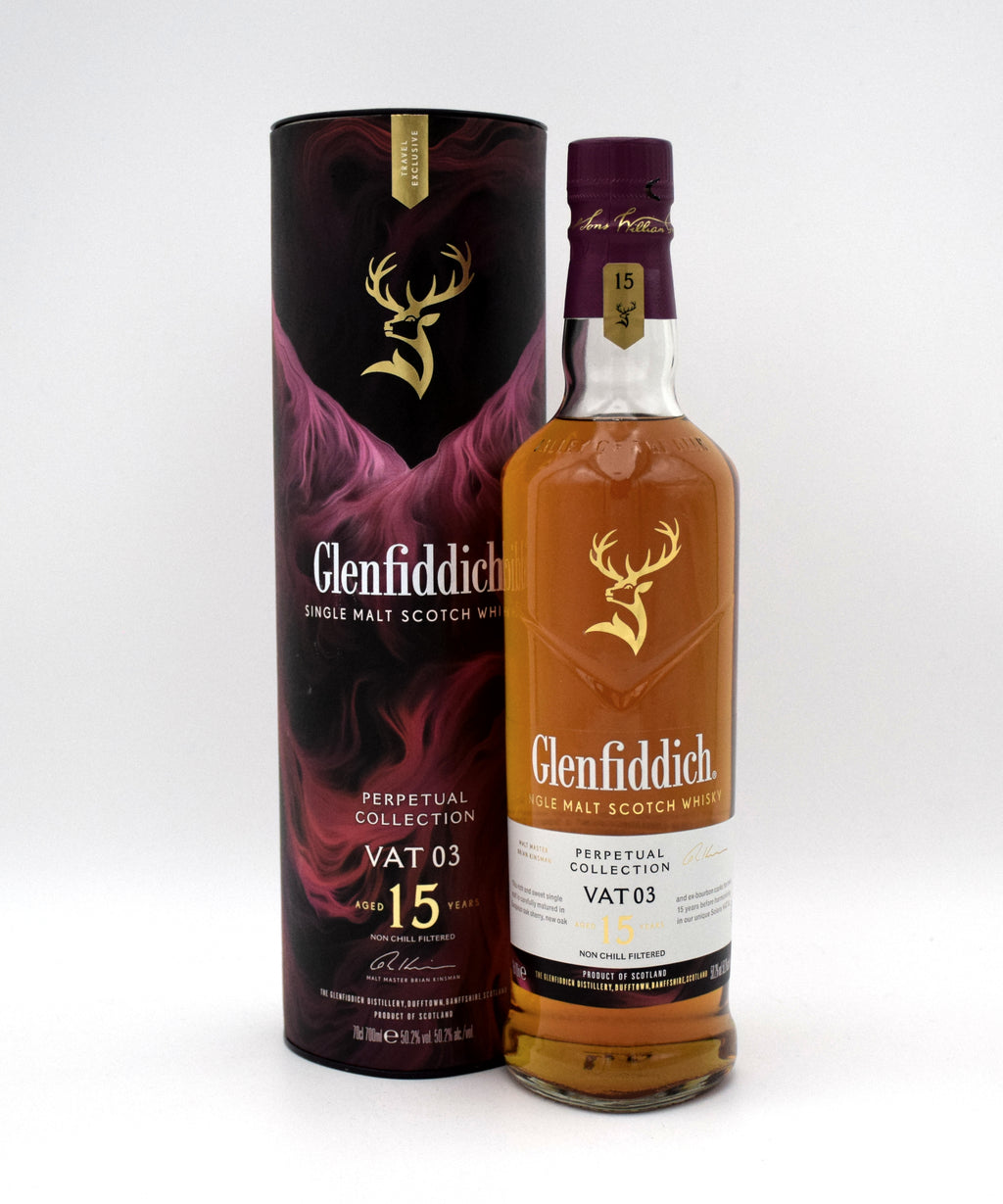 Glenfiddich Perpetual Collection 'VAT 03' 15 Year Single Malt Scotch