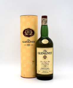 Glenlivet 12 Year Pure Single Malt Scotch (Older Bottling, 1L) by FineLiquors