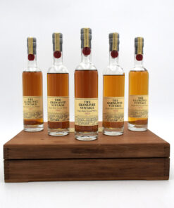Glenlivet 'Vintage Collection' Mini Set Single Malt Scotch - Wooden Box (Set 5 x 200ML of 1967, 1968, 1969, 1970, 1972)