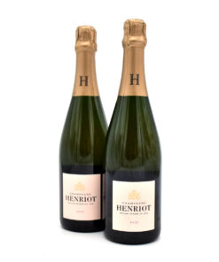 Henriot Brut Rose sparkling wine bottle