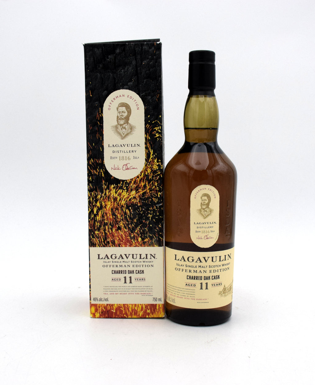 Lagavulin Offerman Edition Charred Oak Cask Finish 11 Year Old Single Malt Scotch