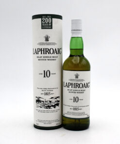 Laphroaig 200th Anniversary 10 year Scotch Whisky bottle