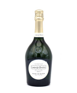 Laurent-Perrier Blanc de Blancs Brut Nature sparkling wine bottle