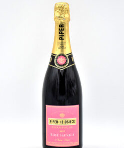 Piper-Heidsieck Rose Sauvage wine bottle