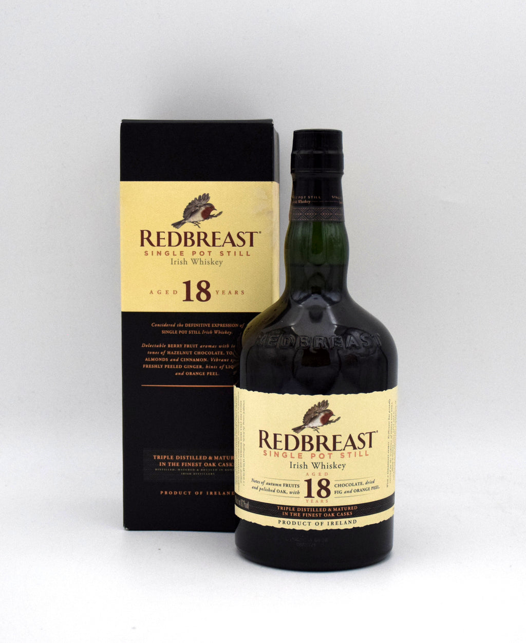 Redbreast 18 Year Single Pot Still Irish Whiskey