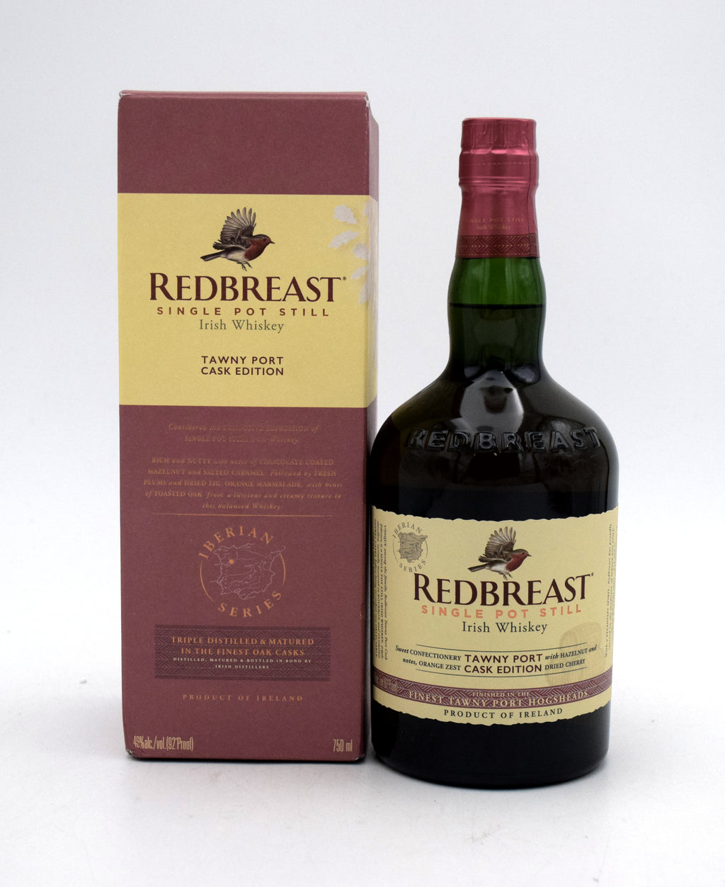 Redbreast Iberian Series Tawny Port Cask Edition Single Pot Still Irish Whiskey